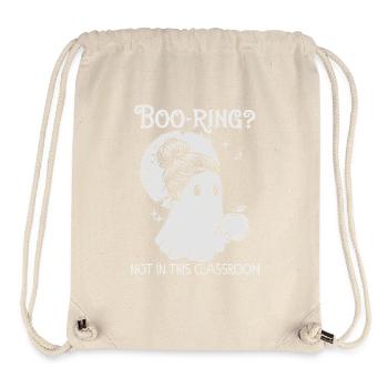 Funny Teacher Skeleton Halloween Classroom - Stanley/Stella Recycled Gym Bag - natural - Front