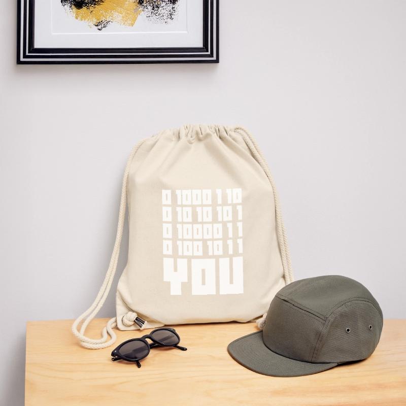 Binary Code F**k YOU – Geek Code & Nerd Humo Stanley/Stella Recycled Gym Bag