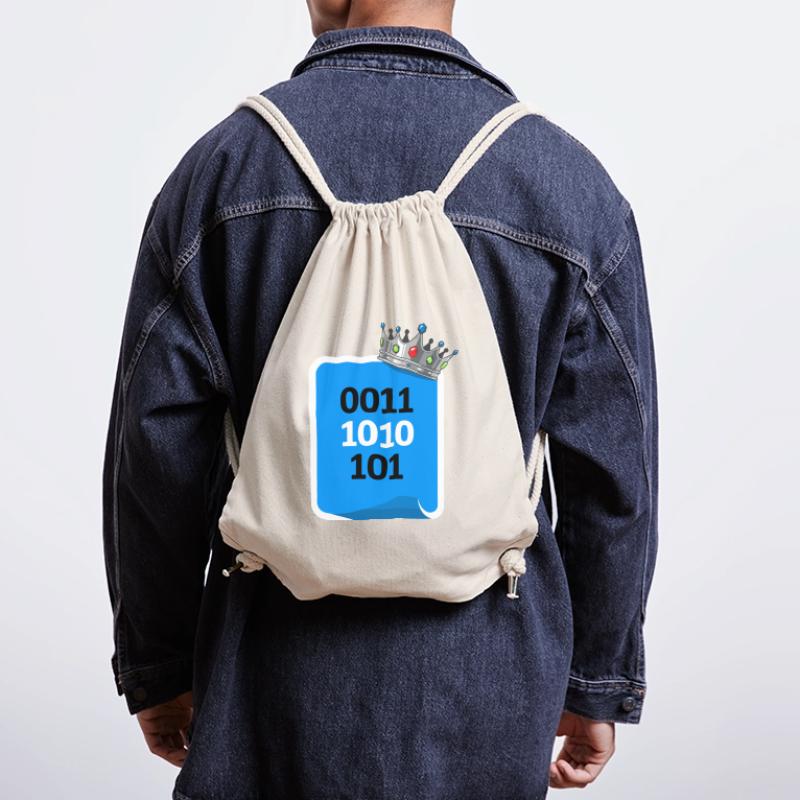 Binary King Stanley/Stella Recycled Gym Bag