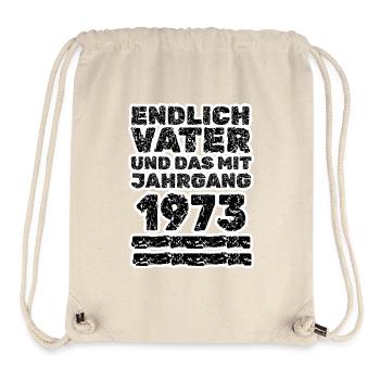 1973 - Stanley/Stella recycelter Gym Bag - Naturweiß - Vorne