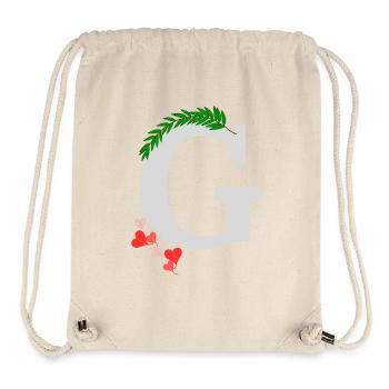 g - Stanley/Stella Recycled Gym Bag - natural - Front