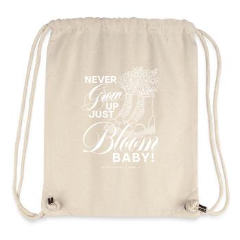 Bloom Boots Never Grow Up - Stanley/Stella Recycled Gym Bag - natural - Front