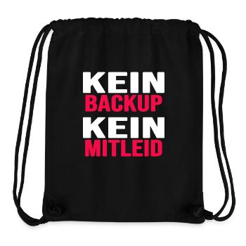 informatik backup nerd coder download gamer - Stanley/Stella recycelter Gym Bag - Schwarz - Vorne