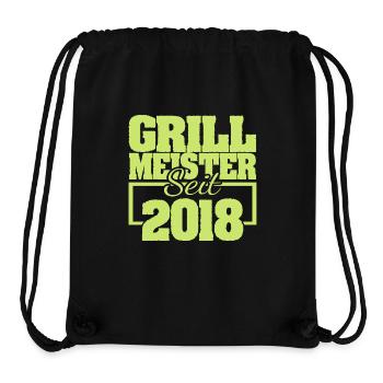 2018 - Stanley/Stella recycelter Gym Bag - Schwarz - Vorne