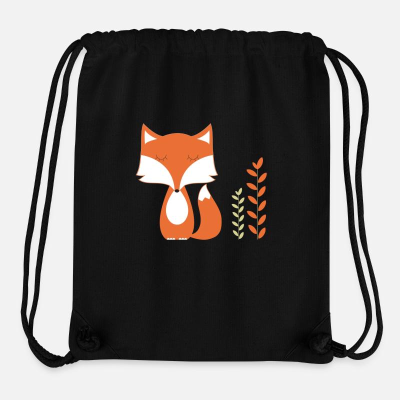 fox - Stanley/Stella Recycled Gym Bag - black