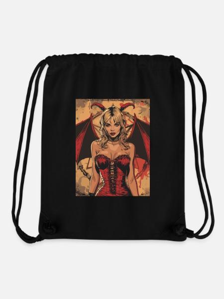 The Female Devil - Stanley/Stella recycelter Gym Bag - Schwarz