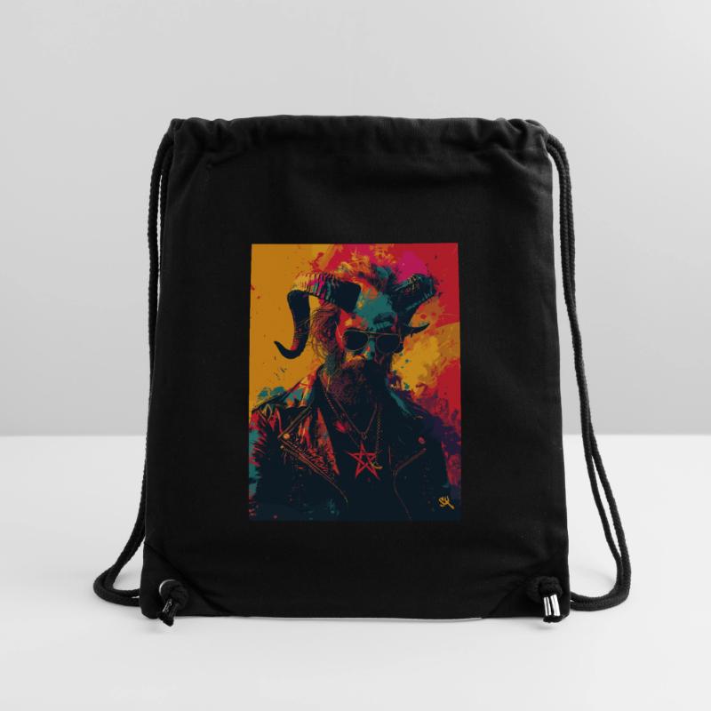The Devil mit Pentagramm Stanley/Stella recycelter Gym Bag