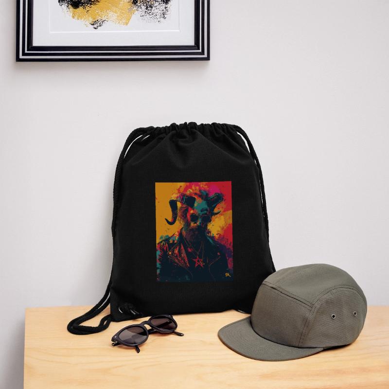 The Devil mit Pentagramm Stanley/Stella recycelter Gym Bag