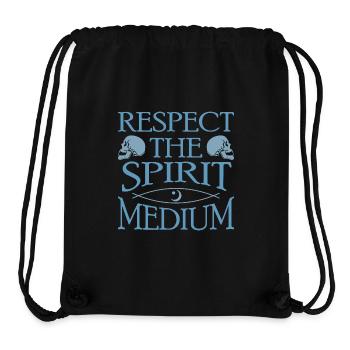 Professional Ghost Hunter Funny Respect Medium - Stanley/Stella Recycled Gym Bag - black - Front