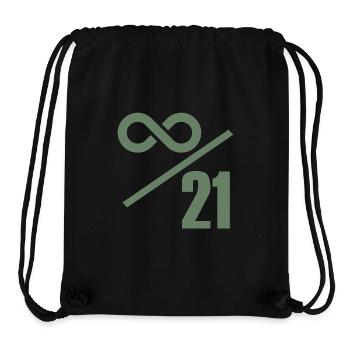 Bitcoin 21 Million Limit – Infinitely Valuable - Stanley/Stella Recycled Gym Bag - black - Front