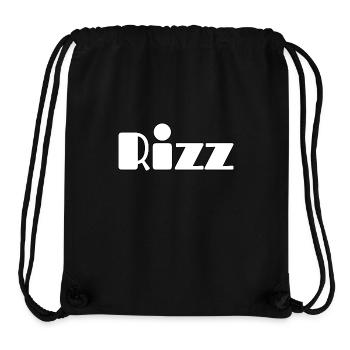 Modernes Rizz Design - Stanley/Stella recycelter Gym Bag - Schwarz - Vorne