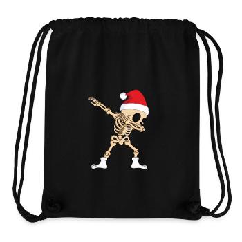 Dabbing Christmas - Stanley/Stella Recycled Gym Bag - black - Front