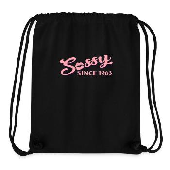Sassy Since 1963 - Stanley/Stella Recycled Gym Bag - black - Front
