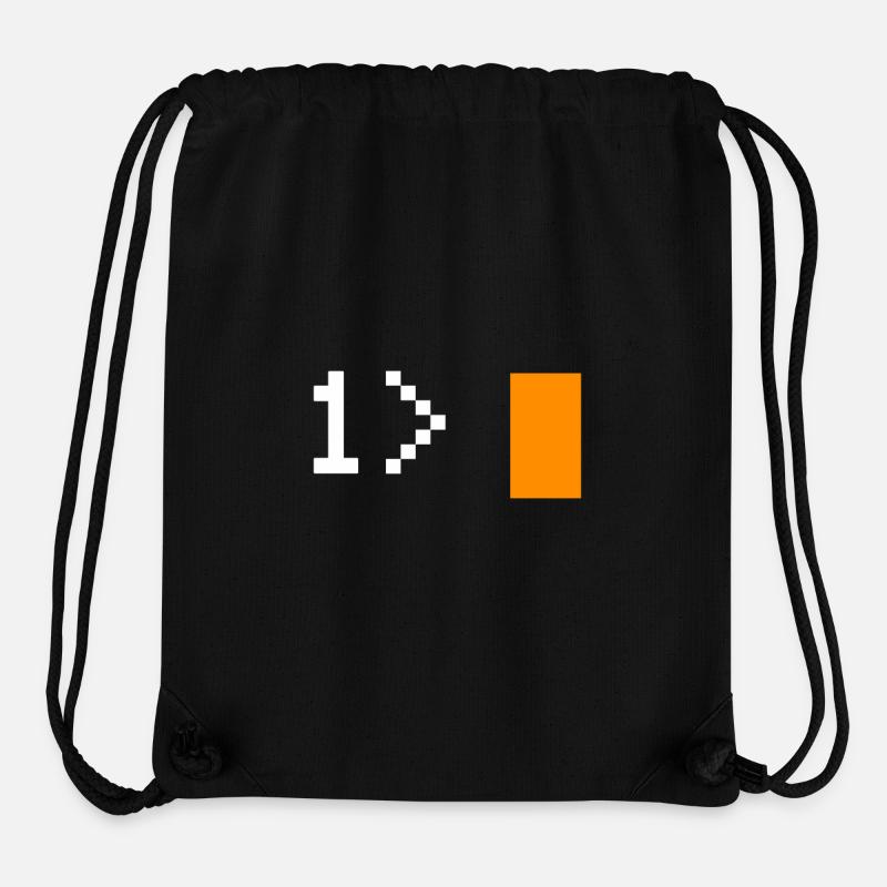 1> - Stanley/Stella Recycled Gym Bag - black