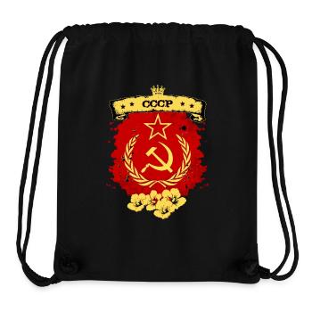 Soviet union - Stanley/Stella Recycled Gym Bag - black - Front