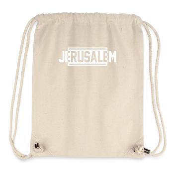 Jerusalem Urbane - Stanley/Stella Recycled Gym Bag - natural - Front