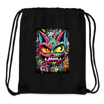 [MB] Naughty Dude - Stanley/Stella Recycled Gym Bag - black - Front