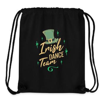 Irish Dance Team - Stanley/Stella recycelter Gym Bag - Schwarz - Vorne