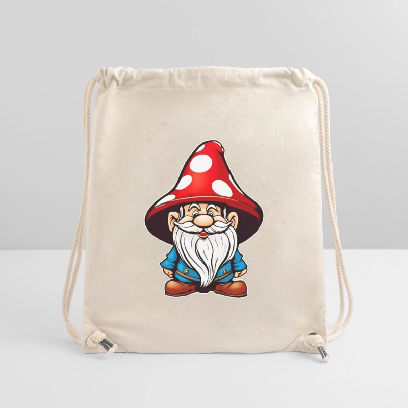 Cute Toadstool Leprechaun Stanley/Stella Recycled Gym Bag
