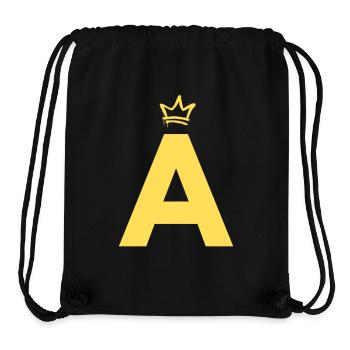 A like Alvin - Stanley/Stella recycelter Gym Bag - Schwarz - Vorne