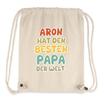 Baby Aron - Stanley/Stella recycelter Gym Bag - Naturweiß - Vorne