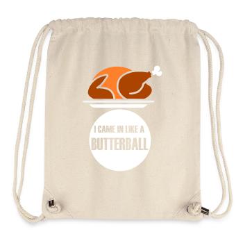 Thanksgiving Butterball - Stanley/Stella Recycled Gym Bag - natural - Front