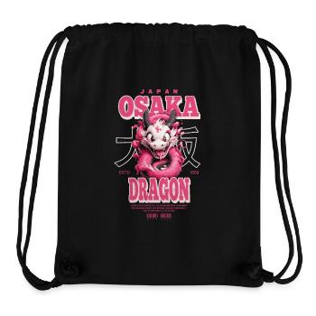 Osaka Dragon - Stanley/Stella recycelter Gym Bag - Schwarz - Vorne
