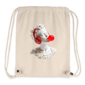 Marble & Beats - Stanley/Stella Recycled Gym Bag - natural - Front
