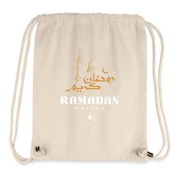 Ramadan Mubarak - Stanley/Stella Recycled Gym Bag - natural - Front