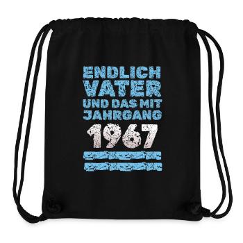 Father 1967 - Stanley/Stella Recycled Gym Bag - black - Front