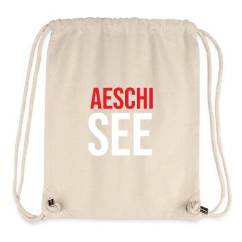 Aeschisee Souvenir - Stanley/Stella recycelter Gym Bag - Naturweiß - Vorne