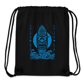 Tikki Tribe - Stanley/Stella recycelter Gym Bag - Schwarz - Vorne