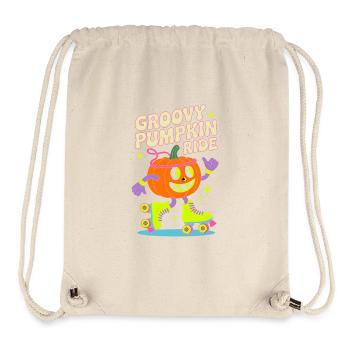 Groovy Pumpkin Inline Skate - Stanley/Stella Recycled Gym Bag - natural - Front