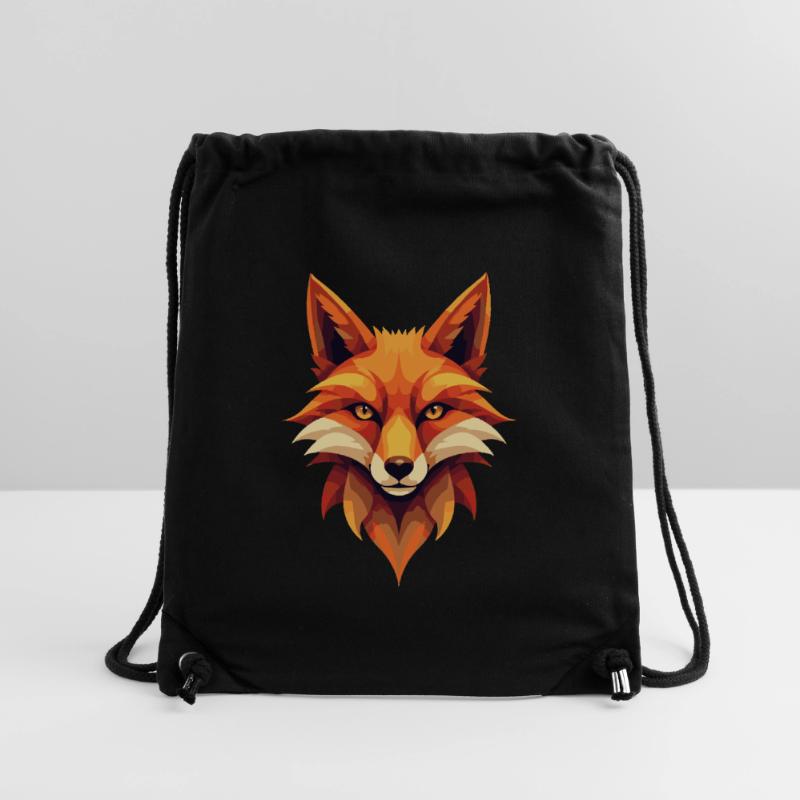 Geometrischer Glutfuchs Stanley/Stella recycelter Gym Bag