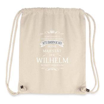 His Majesty Wilhelm enters the room - Stanley/Stella Recycled Gym Bag - natural - Front