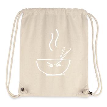 Heiße Suppe - Stanley/Stella recycelter Gym Bag - Naturweiß - Vorne