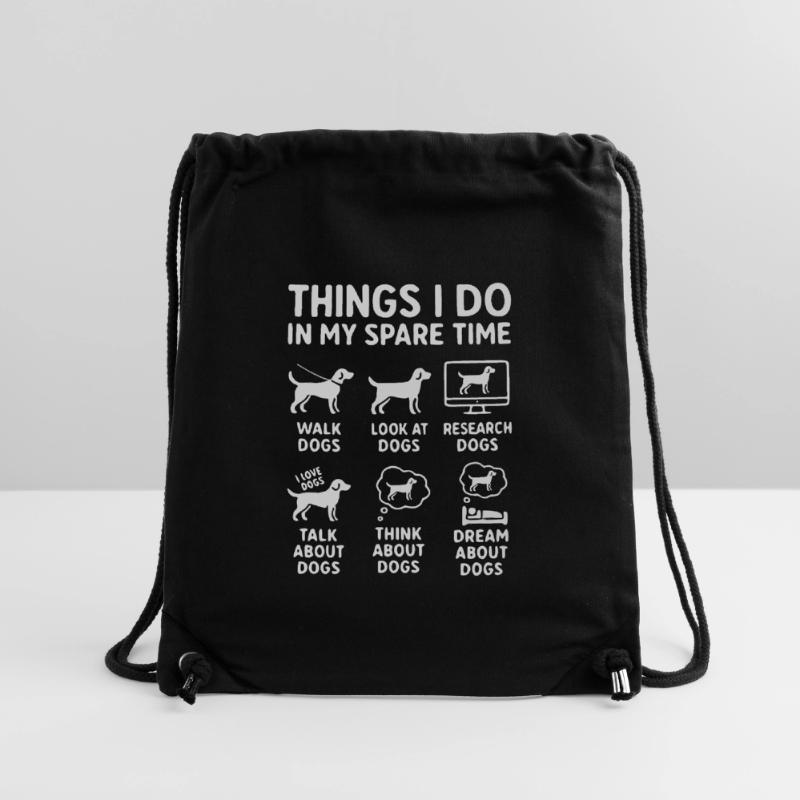 Lustiger Hunde Spruch Freizeit Stanley/Stella recycelter Gym Bag