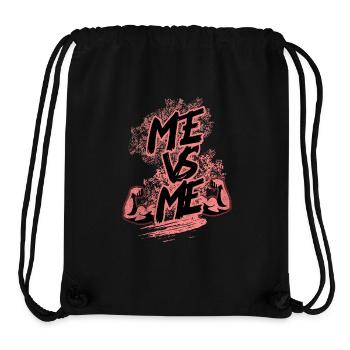 Moi VS Moi - Sac à cordon recyclé Stanley/Stella - noir - Devant