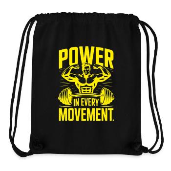 PieM - Stanley/Stella Recycled Gym Bag - black - Front