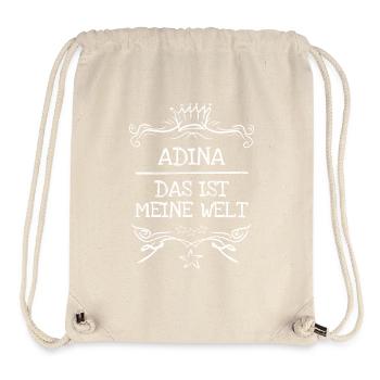 Frau Adina - Stanley/Stella recycelter Gym Bag - Naturweiß - Vorne