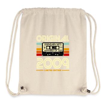 Kassette Retro 2009 Edition - Stanley/Stella recycelter Gym Bag - Naturweiß - Vorne