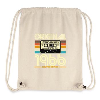 Cassette 1966 Légendes Retro - Sac à cordon recyclé Stanley/Stella - blanc naturel - Devant