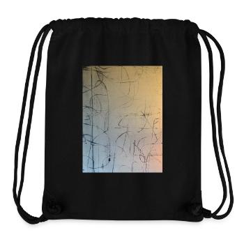 Das weltabstrakteste T-Shirt auf Erden - Stanley/Stella recycelter Gym Bag - Schwarz - Vorne