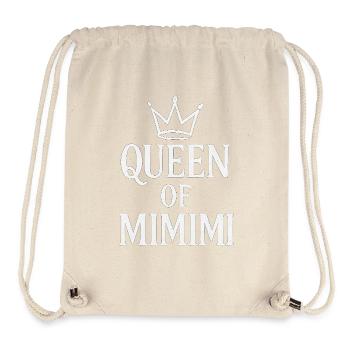 Queen of Mimimi Dramaqueen Geschenk - Stanley/Stella recycelter Gym Bag - Naturweiß - Vorne