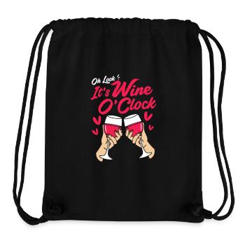 Wein Sommelier - Stanley/Stella recycelter Gym Bag - Schwarz - Vorne