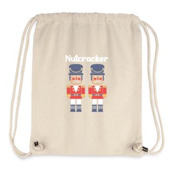Nussknacker Weihnachten - Stanley/Stella recycelter Gym Bag - Naturweiß - Vorne