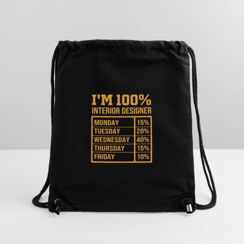 Architecture Architect Interior Designer Stanley/Stella Recycled Gym Bag