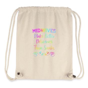 Midwife - Stanley/Stella Recycled Gym Bag - natural - Front