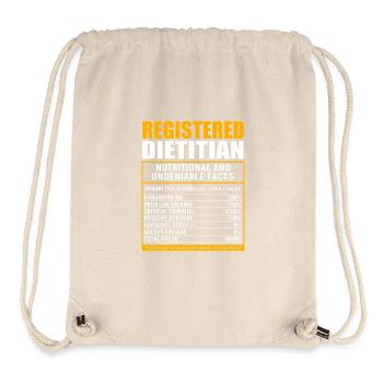 Dietician Diet - Stanley/Stella Recycled Gym Bag - natural - Front