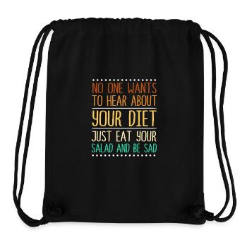 Dietician Diet Salad - Stanley/Stella Recycled Gym Bag - black - Front